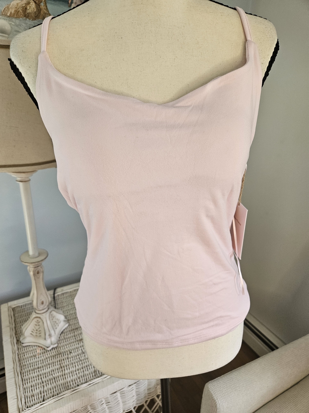 Forever 21 Light Pink Slim Cami Tank P-4